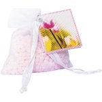 Boles d´olor vonný sáček organza 7 x 7,5 x 3 cm White Tulip Expositor – Sleviste.cz
