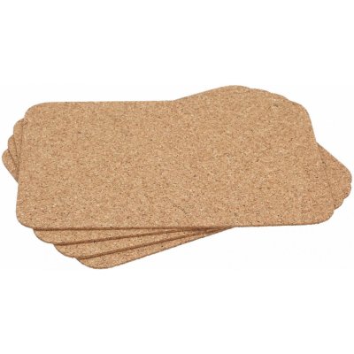 G.M. Corporation Korkové prostírání obdélník 39x29cm 4 ks – Sleviste.cz