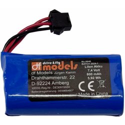 DF models Li-Ion Aku 7,4 V / 800mAh pro 9945