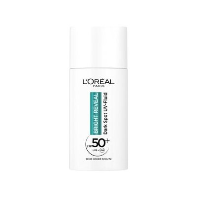 L'Oréal Paris Bright Reveal Dark Spot UV-Fluid LSF 50+ Opalovací gel Ženy 50 ml – Sleviste.cz