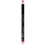 NYX Professional Makeup Slim Lip Pencil precizní tužka na rty Burgundy 1 g – Zboží Dáma
