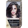 Barva na vlasy L'Oréal Préférence Récital 4.15/M1 Caracas Inte. ledově čokoládová barva na vlasy