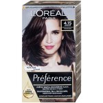 L'Oréal Préférence Récital 4.15/M1 Caracas Inte. ledově čokoládová barva na vlasy – Sleviste.cz