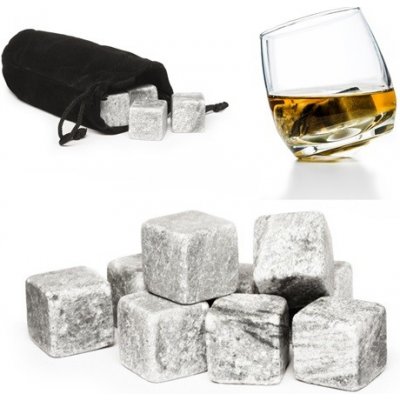 Sagaform - Chladící kameny do nápojů Whiskey Stones – Zbozi.Blesk.cz