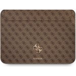 Guess 4G Metal Logo Sleeve MacBook 13" Air hnědá GUCS13G4GFBR – Zboží Živě