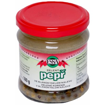 Essa Zelený pepř v nálevu 180 g – Zboží Dáma