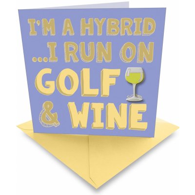 Karta Ball Marker Golf and Wine White