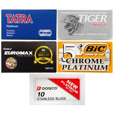 No More Beard Testovací set žiletek 3 - 30 ks – Zboží Dáma