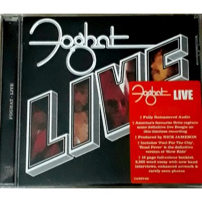Live - Foghat CD – Zboží Mobilmania