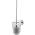 Nimco UNIX toaletní WC kartáč, rosené sklo, nádobka nízká UN13094C-26 – Zboží Mobilmania