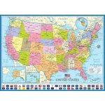 EuroGraphics Politická mapa USA 1000 dílků – Zboží Mobilmania