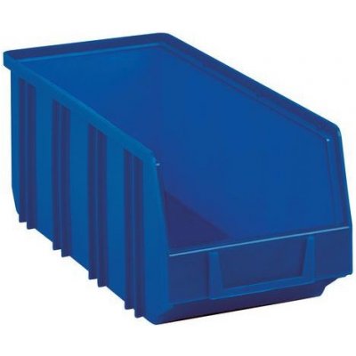 Manutan Plastový box 12,5 x 14,5 x 33,5 cm, modrý