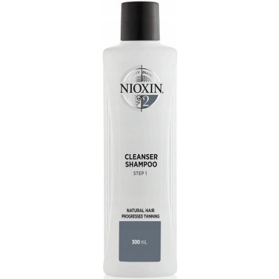 Nioxin System 2 Cleanser šampon pro jemné a řídnoucí vlasy 300 ml – Zbozi.Blesk.cz