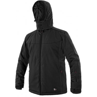 CXS VEGAS pánská softshellová bunda zimní černá – Zboží Mobilmania