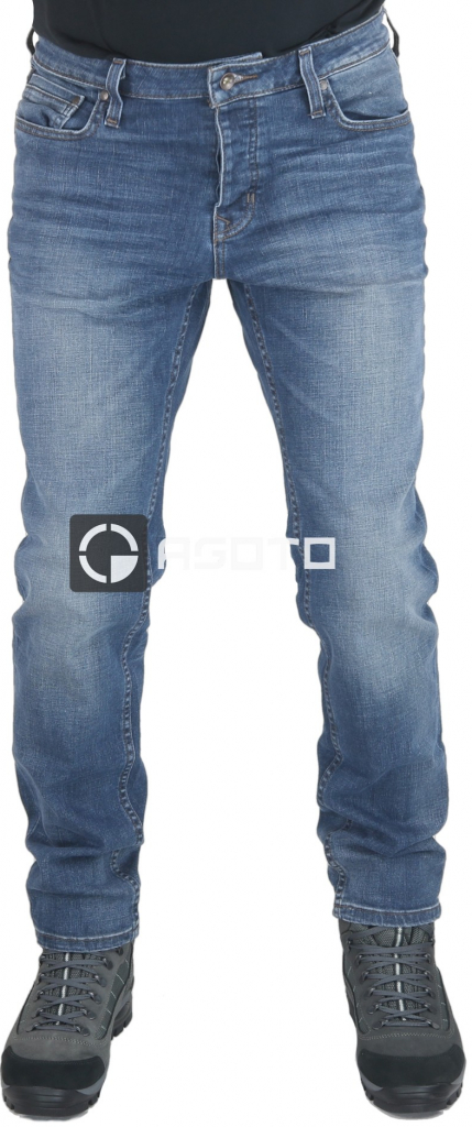 Engelbert Strauss Jeans Slim pánské rifle modré