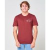 Pánské Tričko Rip Curl tričko d'ams tee maroon