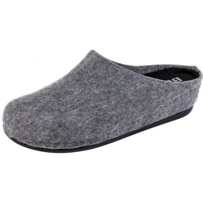 Buxa dámské plstěné pantofle na klínku BZ250 šedá – Sleviste.cz