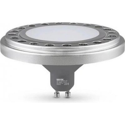Brilum LED žárovka AR111 GU10/12W/230V 4000K stříbrná 120° B3525 – Hledejceny.cz