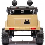Dětské elektrické auto Toyota FJ Cruiser hnědožlutá/khaki – Zboží Mobilmania