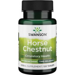 Swanson Timed-Release Horse Chestnut 120 kapslí 200 mg