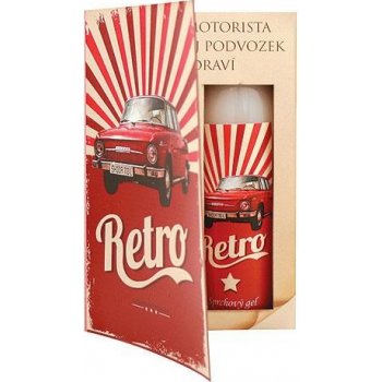 Bohemia Cosmetics Retro Škoda sprchový gel 200 ml + koupel 200 ml dárková sada