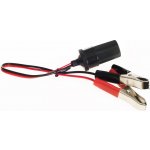 TAGRED TA566 Adaptér autobaterie - zásuvka autozapalovače 12V s krokosvorkami, – Zboží Dáma
