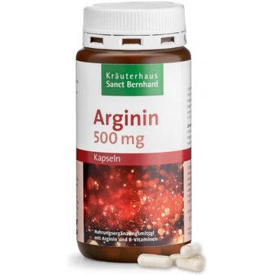 Sanct Bernhard Arginin 500 mg 150 kapslí – Hledejceny.cz