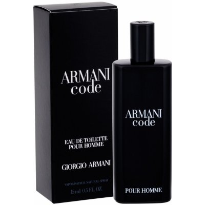 Giorgio Armani Black Code toaletní voda pánská 15 ml – Sleviste.cz