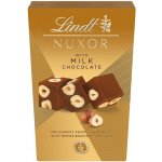 Lindt Nuxor Oříšková mléčná čokoláda Gianduja s celými jádry lískových ořechů 150 g – Sleviste.cz