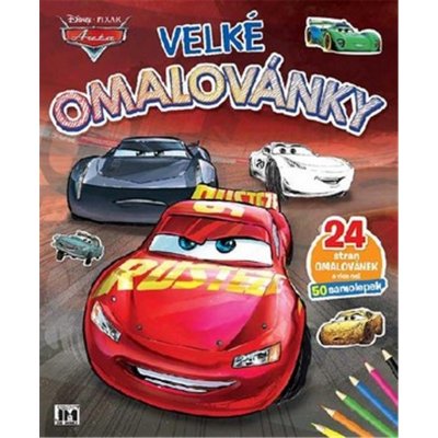 Auta Velké omalovánky