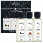 Maison Berger Paris Náplně do katalytické lampy Velkolepá vanilka + Samet z Orientu + Jantarový tabák 3 x 250 ml – Zboží Dáma