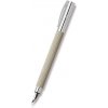 Faber-Castell Ambition OpArt White Sand plnicí pero, hrot M 0021/1496200