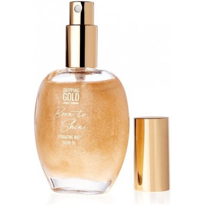 Sosu Born to Shine Hydrating Body Glow Oil ( zlatý ) hydratační olej na tělo se třpytkami 50 ml