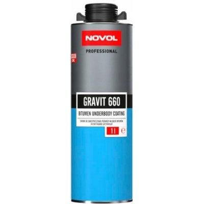 NOVOL ochrana podvozků GRAVIT 660 bitumen 1 l – Sleviste.cz