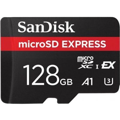 SanDisk micro SDXC 128GB Express SDSQXFN-128G-GN4NN – Zboží Živě