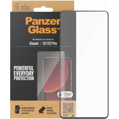 PanzerGlass ochranné sklo pro Xiaomi Redmi 13/13T Pro, Ultra-Wide Fit 8069 – Zboží Živě