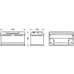 Exide Excell 12V 80Ah 700A EB802 | Zboží Auto