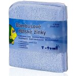 T-Tomi bambusové žíňky v provedení ubrousek modrá 4 ks – Zboží Dáma