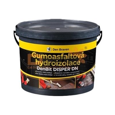 Den Braven DenBit Disper DN gumoasfaltová hydroizolace, 5 kg – Hledejceny.cz