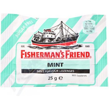 Fishermans Friend bonbóny dia mátové zelené 25 g