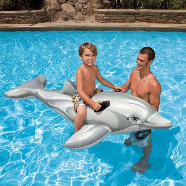 Intex 58539NP nafukovací delfín Dolphin Ride On od 150 Kč - Heureka.cz