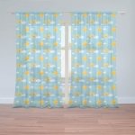 Sablio Záclony Hvězdy a měsíce: 2ks 150x250cm – Hledejceny.cz