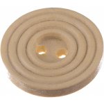 Knoflík 20 mm s drážkami Varianta: přírodní – Sleviste.cz