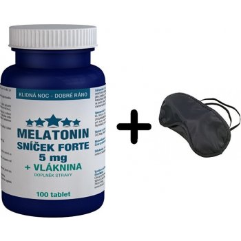 Pharma Activ Melatonin Sníček FORTE 5 mg + Vláknina 100 tablet