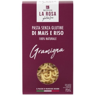 Pastificio La Rosa bezlepkové těstoviny Gramigna 0,5 kg