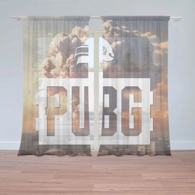 Záclony PUBG Exploze 2: 2 ks - 150x250 cm - Sablio – Hledejceny.cz