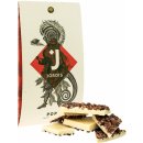 Čokoláda Jordis 40% bílá s kousky bobů POP 50 g