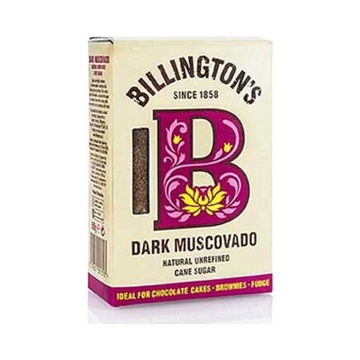 Bosfood Muscovado tmavý třtinový cukr karamelovo sladový Billington 500 g