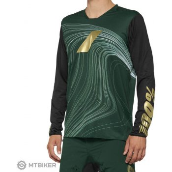 100% R-CORE-X LE Long Sleeve Forest Green