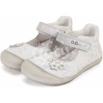 D.D.Step kožené barefoot balerínky H063-51878 silver – Zboží Dáma